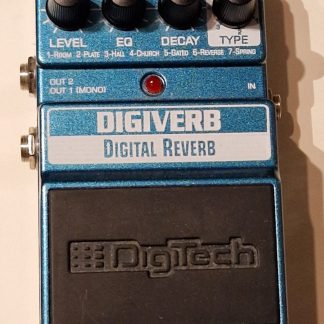 DigiTech DigiVerb Digital Reverb effects pedal