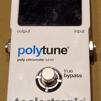 tc electronic Polytune Poly-chromatic tuner pedal