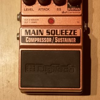 DigiTech Main Squeeze Compressor / Sustainer effects pedal