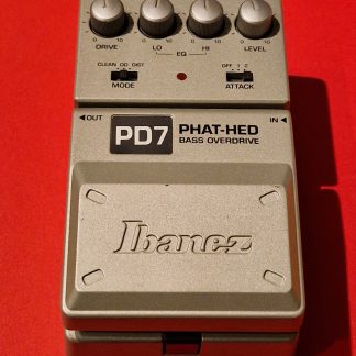 Ibanez PD7 Phat-Hed Bass Overdrive - Effects Pedals