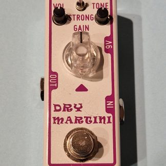 tone city Dry Martini overdrive effects pedal