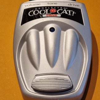 Danelectro Cool Cat Drive V2 overdrive effects pedal