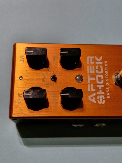 Source Audio Aftershock Bass Distortion effects pedal controls