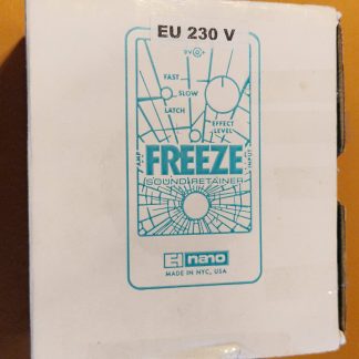 electro-harmonix Freeze Sound Retainer sustain effects pedal box