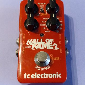 tc electronic Hall of Fame 2 reverb effects pedal
