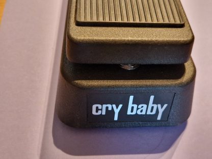 Dunlop Cry Baby GCB95 WahWah effects pedal front side
