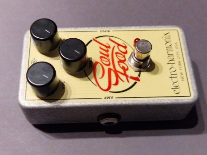 electro-harmonix Soul Food overdrive effects pedal left side