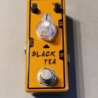tone city Black Tea distortion effects pedal