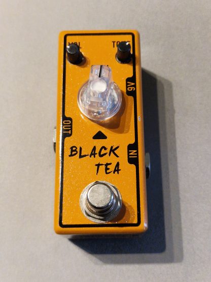 tone city Black Tea distortion effects pedal